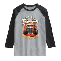 Real Grandpas Drive Hotrods Raglan Shirt Vintage 1932 Hotrod