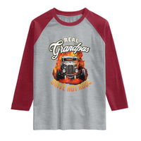 Real Grandpas Drive Hotrods Raglan Shirt Vintage 1932 Hotrod
