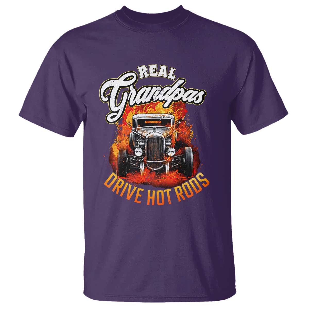 Real Grandpas Drive Hotrods T Shirt Vintage 1932 Hotrod