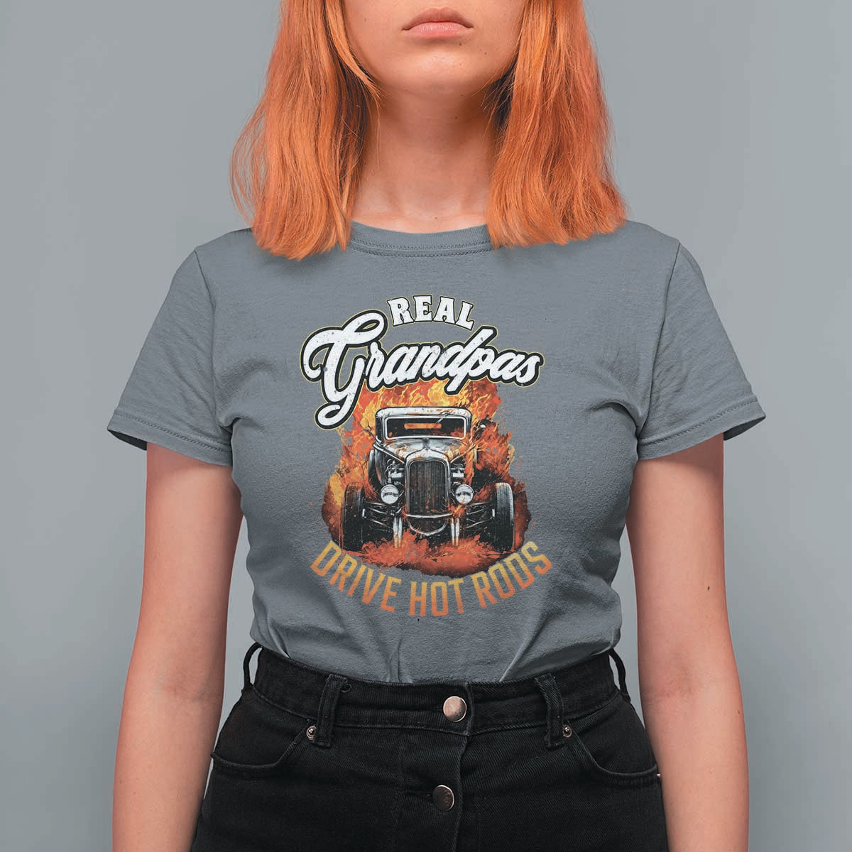 Real Grandpas Drive Hotrods T Shirt For Women Vintage 1932 Hotrod