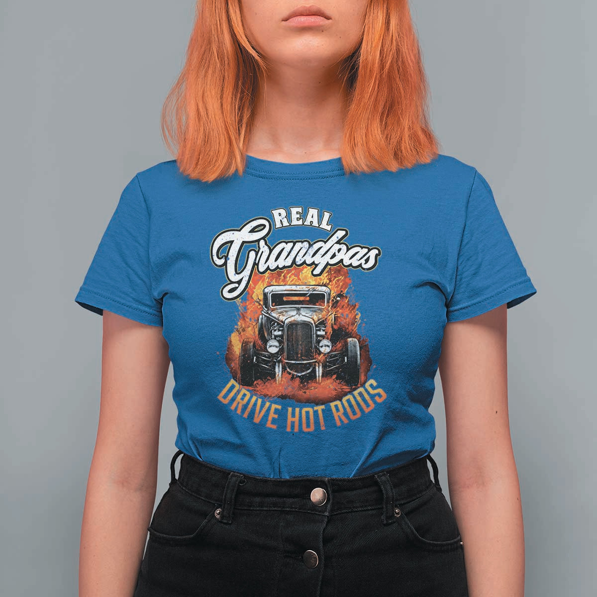 Real Grandpas Drive Hotrods T Shirt For Women Vintage 1932 Hotrod