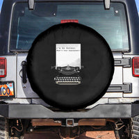 Funny Typewriter Spare Tire Cover I Am An Author What Is Your Superpower - Wonder Print Shop