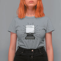 Funny Typewriter T Shirt For Women I Am An Author What Is Your Superpower - Wonder Print Shop