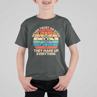 Never Trust An Atom They Make Up Everything T Shirt For Kid Funny Science - Wonder Print Shop
