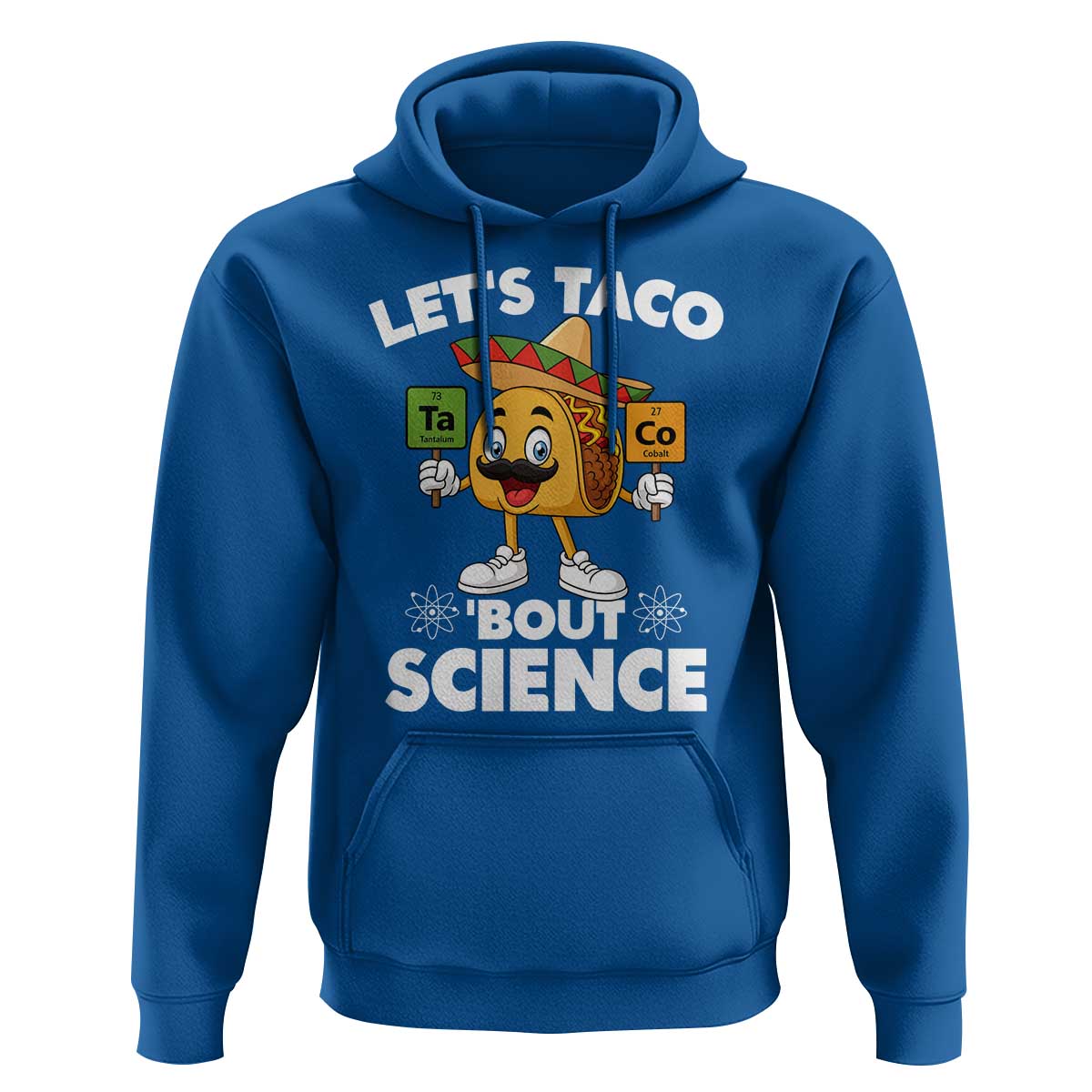 Funny Science Taco Pun Hoodie Let Is Taco Bout Science - Wonder Print Shop