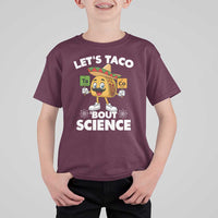 Funny Science Taco Pun T Shirt For Kid Let Is Taco Bout Science - Wonder Print Shop