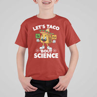 Funny Science Taco Pun T Shirt For Kid Let Is Taco Bout Science - Wonder Print Shop