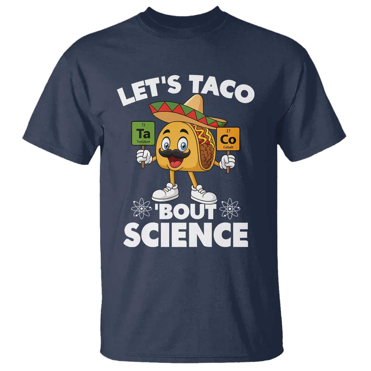 Funny Science Taco Pun T Shirt Let Is Taco Bout Science - Wonder Print Shop
