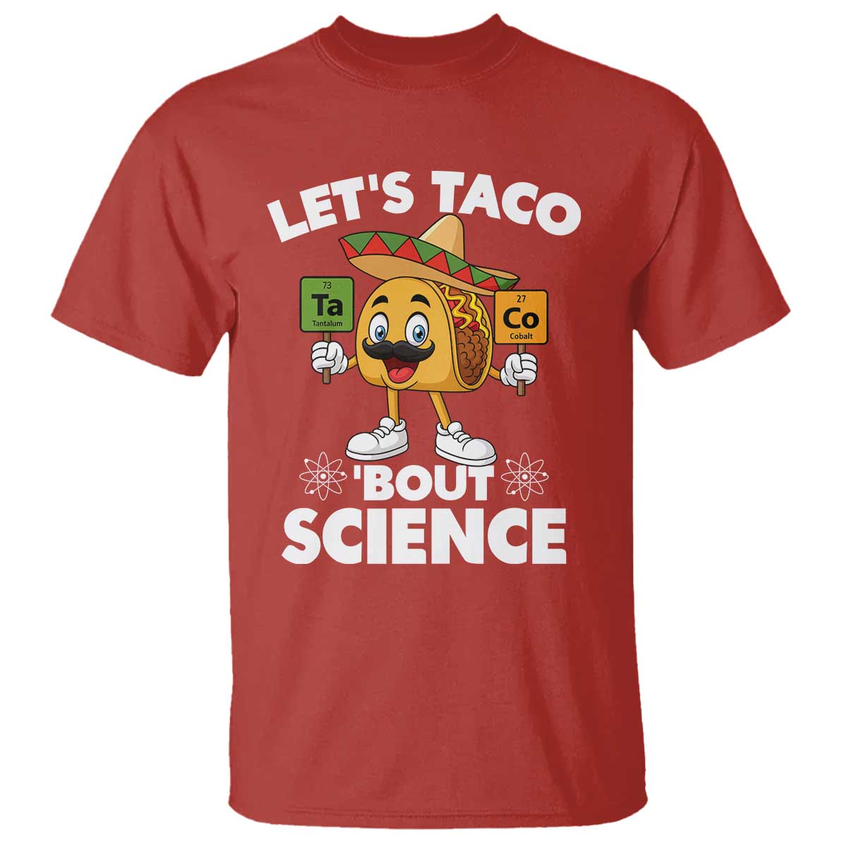 Funny Science Taco Pun T Shirt Let Is Taco Bout Science - Wonder Print Shop