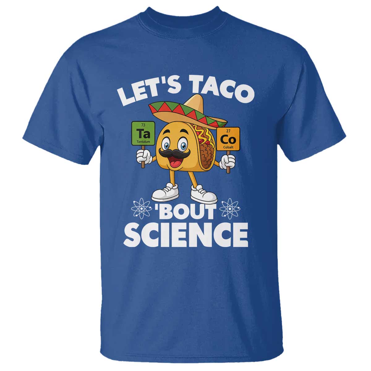 Funny Science Taco Pun T Shirt Let Is Taco Bout Science - Wonder Print Shop