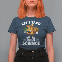 Funny Science Taco Pun T Shirt For Women Let Is Taco Bout Science - Wonder Print Shop