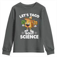 Funny Science Taco Pun Youth Sweatshirt Let Is Taco Bout Science - Wonder Print Shop