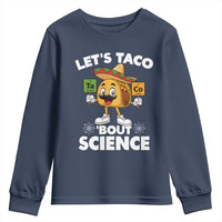 Funny Science Taco Pun Youth Sweatshirt Let Is Taco Bout Science - Wonder Print Shop