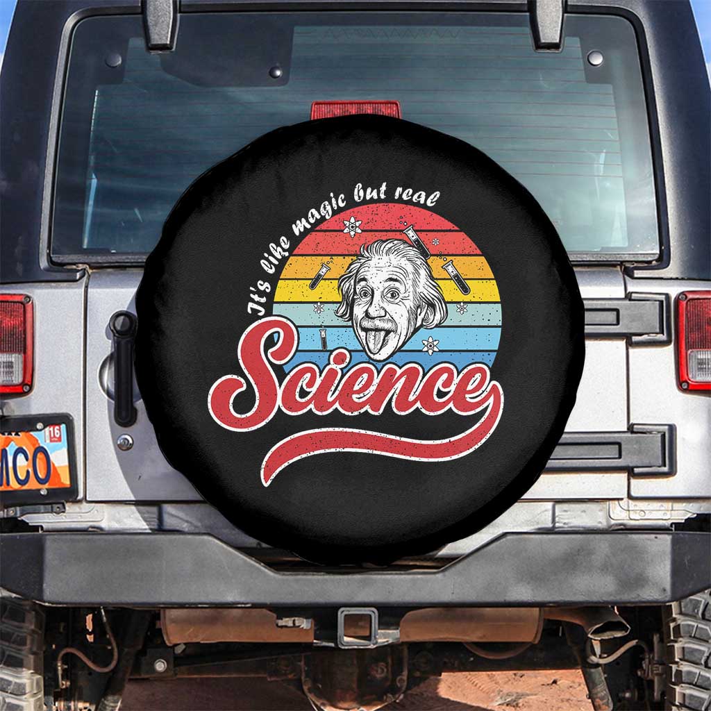 Science It Is Like Magic But Real Spare Tire Cover Funny Science Teacher - Wonder Print Shop