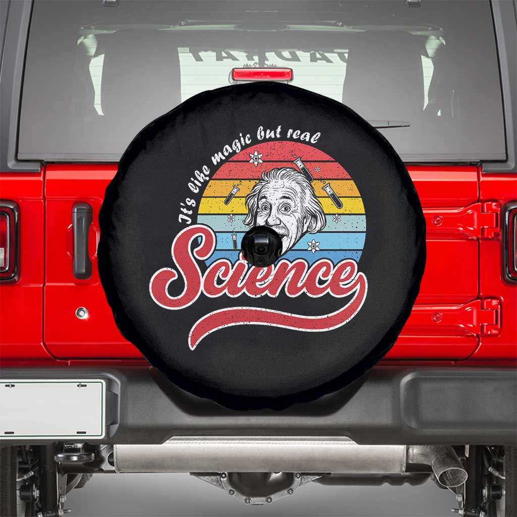 Science It Is Like Magic But Real Spare Tire Cover Funny Science Teacher - Wonder Print Shop