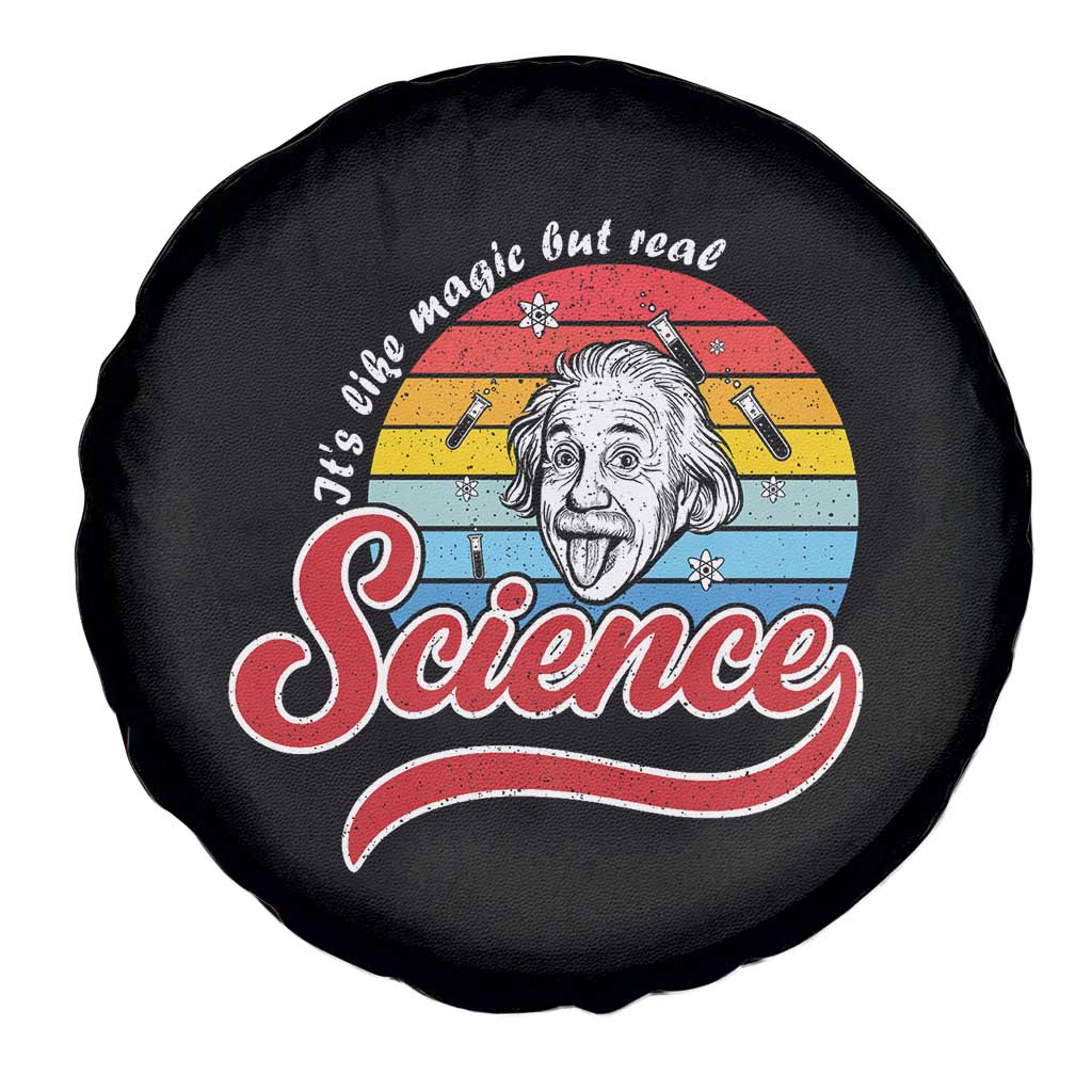 Science It Is Like Magic But Real Spare Tire Cover Funny Science Teacher - Wonder Print Shop