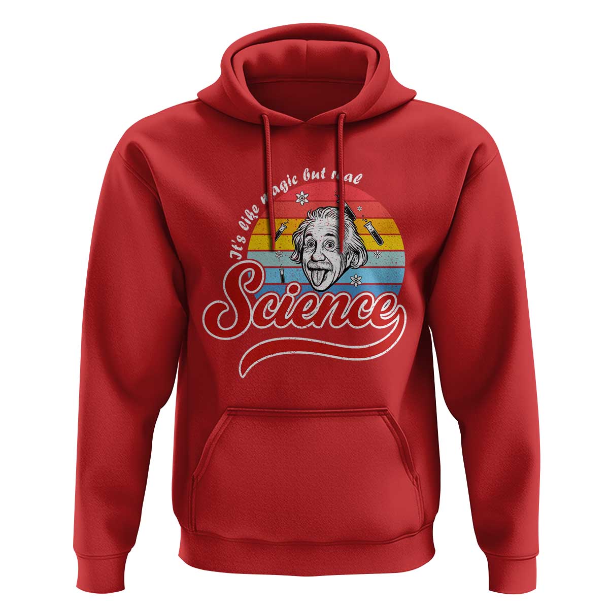 Science It Is Like Magic But Real Hoodie Funny Science Teacher - Wonder Print Shop