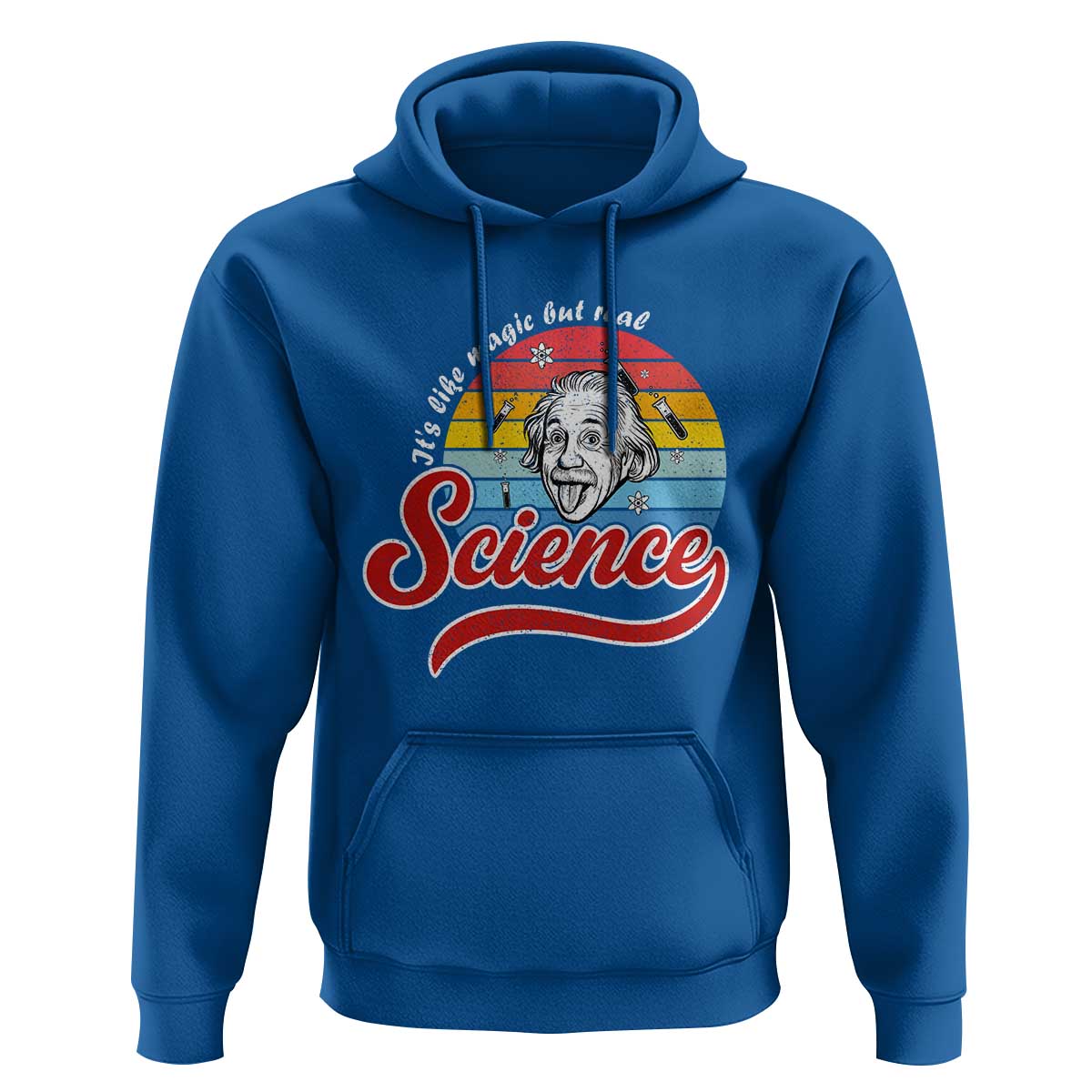 Science It Is Like Magic But Real Hoodie Funny Science Teacher - Wonder Print Shop