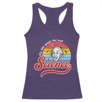 Science It Is Like Magic But Real Racerback Tank Top Funny Science Teacher - Wonder Print Shop