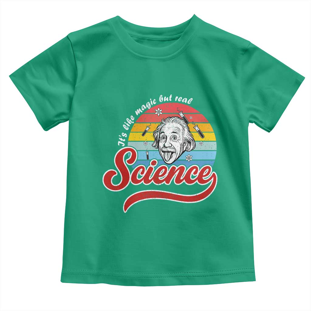 Science It Is Like Magic But Real Toddler T Shirt Funny Science Teacher - Wonder Print Shop