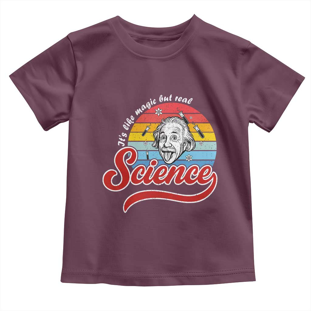 Science It Is Like Magic But Real Toddler T Shirt Funny Science Teacher - Wonder Print Shop