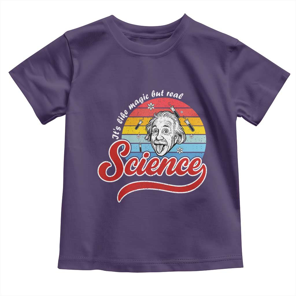 Science It Is Like Magic But Real Toddler T Shirt Funny Science Teacher - Wonder Print Shop