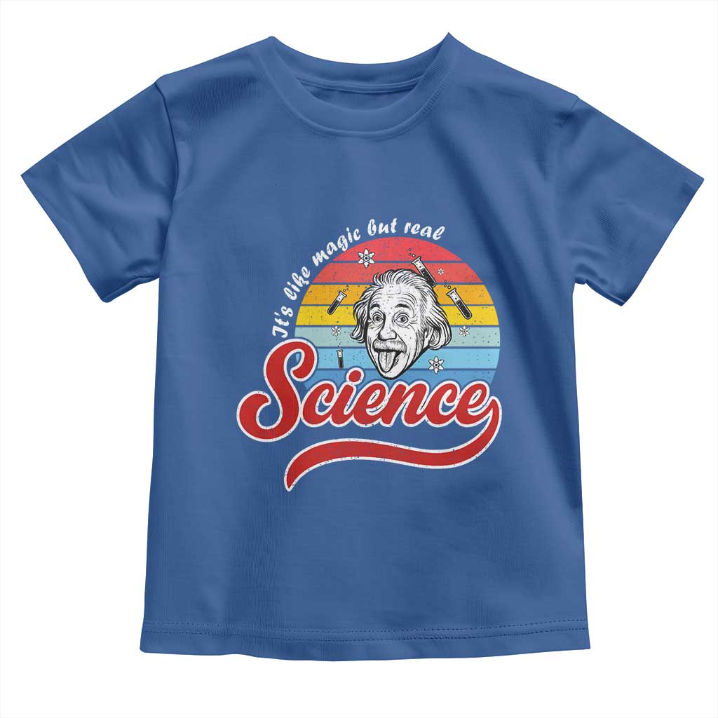 Science It Is Like Magic But Real Toddler T Shirt Funny Science Teacher - Wonder Print Shop