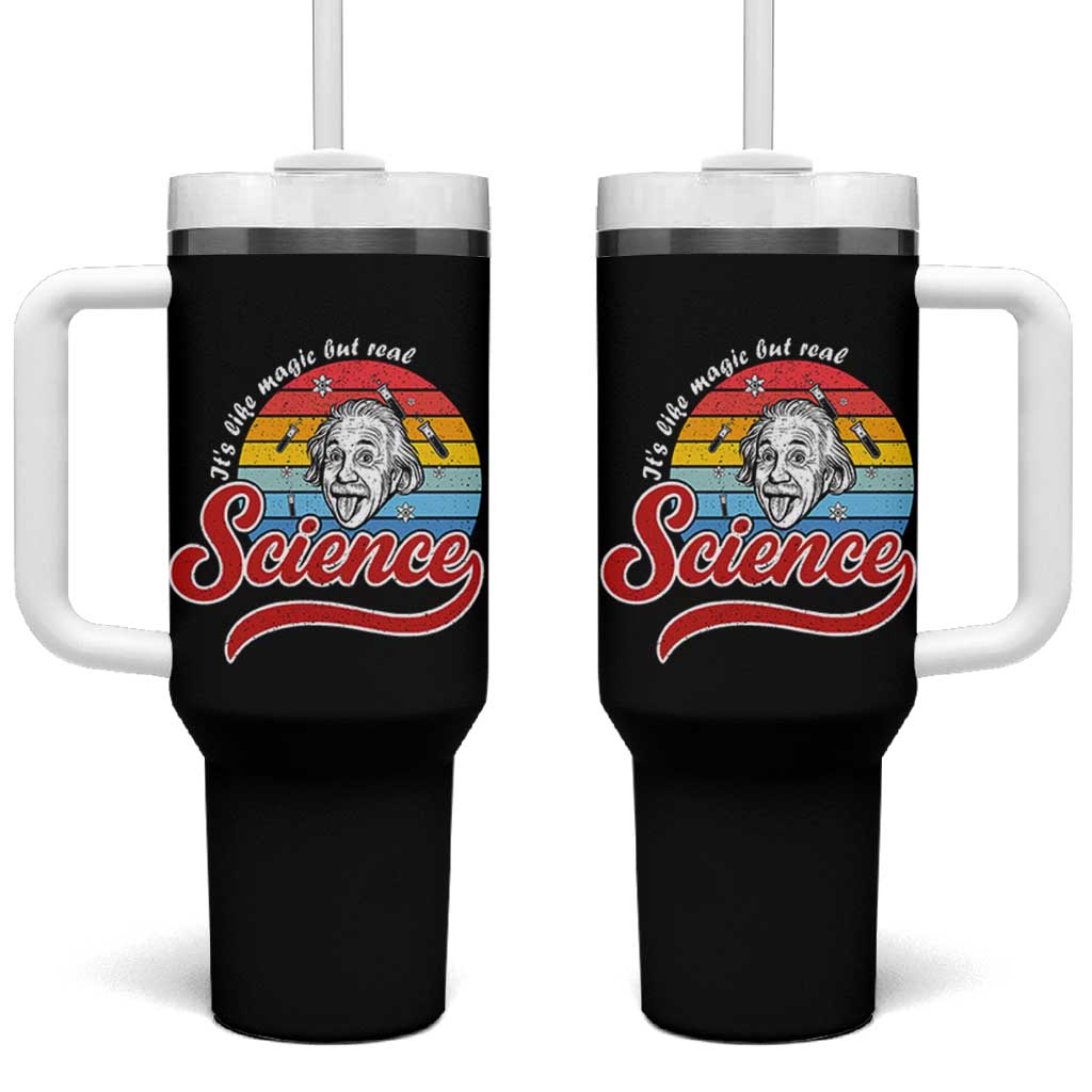 Science It Is Like Magic But Real Tumbler With Handle Funny Science Teacher - Wonder Print Shop