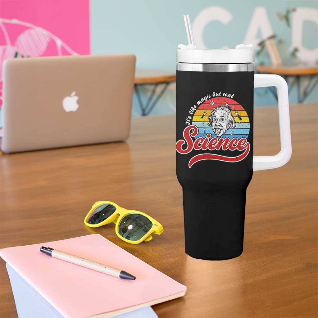 Science It Is Like Magic But Real Tumbler With Handle Funny Science Teacher - Wonder Print Shop