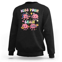 Kiss Your Brain Sweatshirt Funny Teacher - Wonder Print Shop