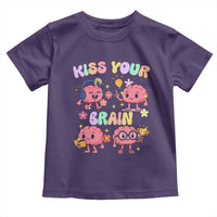 Kiss Your Brain Toddler T Shirt Funny Teacher - Wonder Print Shop