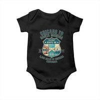Route Highway 66 Chicago Santa Monica Vintage America Road Trip Baby Onesie