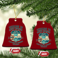 Route Highway 66 Chicago Santa Monica Vintage America Road Trip Ceramic Ornament
