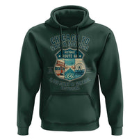 Route Highway 66 Chicago Santa Monica Vintage America Road Trip Hoodie
