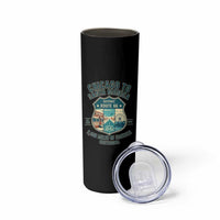 Route Highway 66 Chicago Santa Monica Vintage America Road Trip Skinny Tumbler