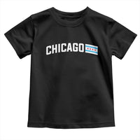 Sweet Chicago Flag Red Six Pointed Stars Toddler T Shirt