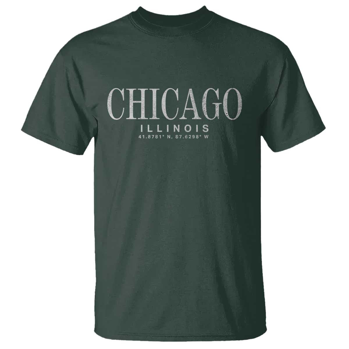 Chicago Illinois IL Est 1837 Vintage Travel Souvenir T Shirt