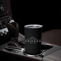 Chicago Downtown Skyline Minimalist Illinois Souvenir Tumbler Cup