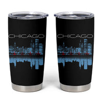 Chicago City Skyline Night Lights Tumbler Cup