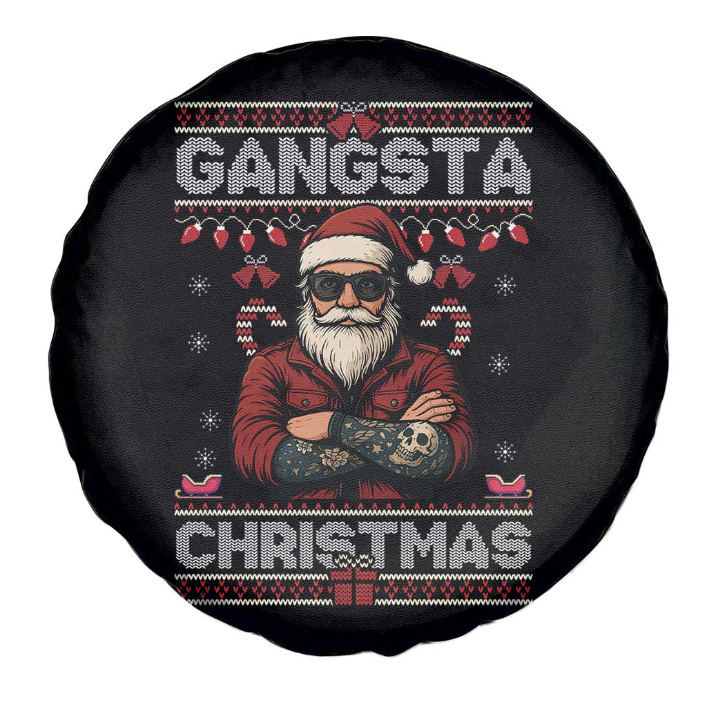 Gangster Santa Claus Hip Hop Rap Christmas Cool Spare Tire Cover - Wonder Print Shop