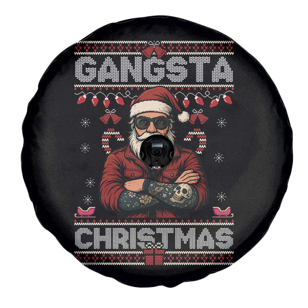 Gangster Santa Claus Hip Hop Rap Christmas Cool Spare Tire Cover - Wonder Print Shop