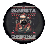 Gangster Santa Claus Hip Hop Rap Christmas Cool Spare Tire Cover - Wonder Print Shop