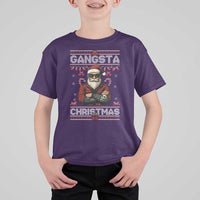 Gangster Santa Claus Hip Hop Rap Christmas Cool T Shirt For Kid - Wonder Print Shop