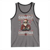 Gangster Santa Claus Hip Hop Rap Christmas Cool Tank Top - Wonder Print Shop