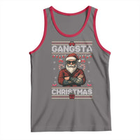 Gangster Santa Claus Hip Hop Rap Christmas Cool Tank Top - Wonder Print Shop