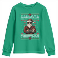 Gangster Santa Claus Hip Hop Rap Christmas Cool Youth Sweatshirt - Wonder Print Shop