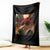 Funny Gangster Cats Christmas Throw Blanket Smoking Kitten Meme - Wonder Print Shop