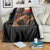 Funny Gangster Cats Christmas Throw Blanket Smoking Kitten Meme - Wonder Print Shop