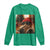 Funny Gangster Cats Christmas Long Sleeve Shirt Smoking Kitten Meme - Wonder Print Shop