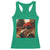 Funny Gangster Cats Christmas Racerback Tank Top Smoking Kitten Meme - Wonder Print Shop